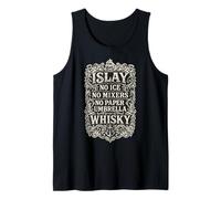 Islay Whisky - Recomendación para Servir Whisky sin Hielo Camiseta sin Mangas