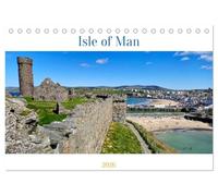 Isle of Man (Tischkalender 2026 DIN A5 quer), CALVENDO Monatskalender: Isle of Man Zwischen Meer, Mythen und Motorrädern