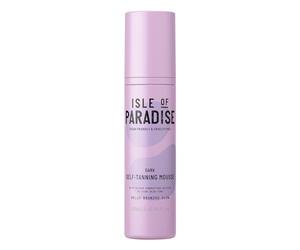 Isle of Paradise Espuma bronceadora falsa, oscura (200 ml) autobronceadora, ingredientes naturales y veganos (el embalaje puede variar)