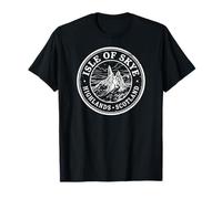 Isle of Skye Scotland - Sello de cancelación, Color Blanco Camiseta