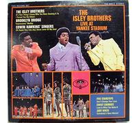 ISLEY BROTHERS - ISLEY BROTHERS 2LP, LIVE AT YANKEE STADIUM, US ISSUE PRE-OWNED EX/VG CONDITION LP