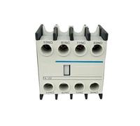 ISLWQOULE 1 Bloque de contactos auxiliares for contactor de CA F4-04 4NC F4-40 4NO F4-22 2NO+2NC F4-31 3NO+1NC F4-13 Contacto Auxiliar LA1-DN(F4-13 1no 2nc)
