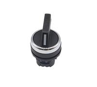 ISLWQOULE A22-RWH3R Selector autoblocante de Tres velocidades con Mango Largo Interruptores de botón Cabezal