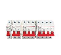 ISLWQOULE Interruptor de Aire doméstico DZ47, pequeño disyuntor Miniatura, Protector de Potencia, Caja de distribución 2P3P63A(ADB1-63/4P 20A)