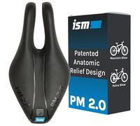 ISM Saddles 649211 Sillín, PM 2.0, MTB, 255 x 135, Negro, Multicolor, M