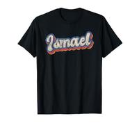 Ismael - Camisa con Nombre Personalizado con Letras Personalizadas de los años 70 Camiseta