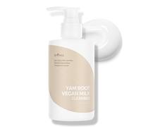 IsNtree Limpiador de leche vegana de raíz de ñame 220 ml, 7,43 fl.oz | Limpiador con textura rica y cremosa que protege la barrera cutánea.