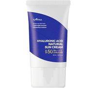 IsNtree Natural Sunscreen with Hyaluronic Acid SPF50+ PA++++ Physical Moisturizing Sunblock, Non-Nano Sunscreen, Reef Safe (50 ml)