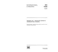 ISO 10226:1991, Aluminium ores -- Experimental methods for checking the bias of sampling