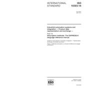 ISO 10303-14:2005, Industrial automation systems and integration - Product data representation and exchange - Part 14: Description methods: The EXPRESS-X language reference manual