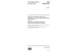 ISO 10303-510:2000, Industrial automation systems and integration - Product data representation and exchange - Part 510: Application interpreted construct: Geometrically bounded wireframe