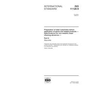 ISO 11126-9:1999, Preparation of steel substrates before application of paints and related products -- Specifications for non-metallic blast-cleaning abrasives -- Part 9: Staurolite