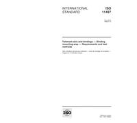 ISO 11497:1998, Telemark skis and bindings -- Binding mounting area -- Requirements and test methods