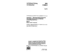 ISO 11690-2:1996, Acoustics - Recommended practice for the design of low-noise workplaces containing machinery - Part 2: Noise control measures