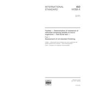 ISO 11721-1:2001, Textiles -- Determination of resistance of cellulose-containing textiles to micro-organisms -- Soil burial test -- Part 1: Assessment of rot-retardant finishing