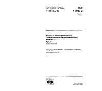 ISO 11907-2:1995, Plastics - Smoke generation - Determination of the corrosivity of fire effluents - Part 2: Static method