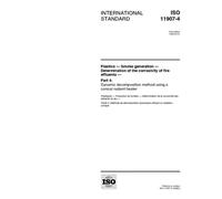 ISO 11907-4:1998, Plastics - Smoke generation - Determination of the corrosivity of fire effluents - Part 4: Dynamic decomposition method using a conical radiant heater