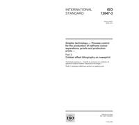 ISO 12647-3:2005, Graphic technology - Process control for the production of half-tone colour separations, proofs and production prints - Part 3: Coldset offset lithography on newsprint