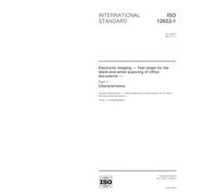 ISO 12653-1:2000, Electronic imaging -- Test target for the black-and-white scanning of office documents -- Part 1: Characteristics