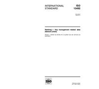 ISO 13492:1998, Banking - Key management related data element (retail)