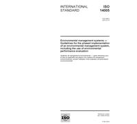 ISO 14005:2010, Environmental management systems - Guidelines for the phased implementation of an environmental management system, including the use of environmental performance evaluation