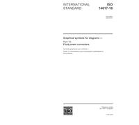 ISO 14617-10:2002, Graphical symbols for diagrams - Part 10: Fluid power converters