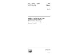 ISO 14899:2001, Plastics -- Polyols for use in the production of polyurethane -- Determination of basicity