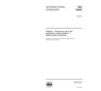 ISO 14899:2001, Plastics -- Polyols for use in the production of polyurethane -- Determination of basicity