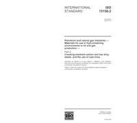 ISO 15156-2:2003, Petroleum and natural gas industries - Materials for use in H2S-containing environments in oil and gas production - Part 2: ... low alloy steels, and the use of cast irons