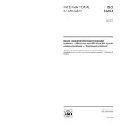 ISO 15893:2000, Space data and information transfer systems -- Protocol specification for space communications -- Transport protocol