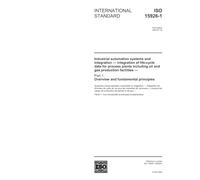 ISO 15926-1:2004, Industrial automation systems and integration - Integration of life-cycle data for process plants including oil and gas production ... - Part 1: Overview and fundamental principles