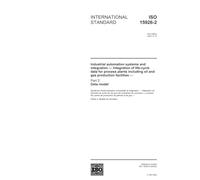 ISO 15926-2:2003, Industrial automation systems and integration - Integration of life-cycle data for process plants including oil and gas production facilities - Part 2: Data model