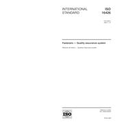 ISO 16426:2002, Fasteners - Quality assurance system