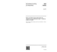 ISO 16583:2002, Open end blind rivets with break pull mandrel and countersunk head - Cu/St or Cu/Br or Cu/SSt