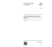 ISO 16584:2002, Open end blind rivets with break pull mandrel and protruding head - NiCu/St or NiCu/SSt