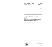 ISO 1833-7:2006, Textiles - Quantitative chemical analysis - Part 7: Mixtures of polyamide and certain other fibres (method using formic acid)