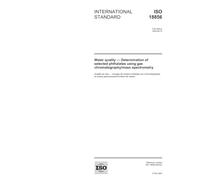 ISO 18856:2004, Water quality - Determination of selected phthalates using gas chromatography/mass spectrometry