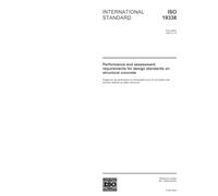 ISO 19338:2003, Performance and assessment requirements for design standards on structural concrete