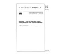 ISO 1948:1987, Photography -- Front lens barrels up to 127 mm -- Dimensions important to the connection of auxiliaries