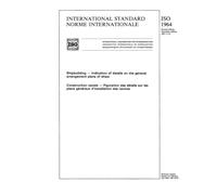 ISO 1964:1987, Shipbuilding -- Indication of details on the general arrangement plans of ships