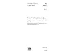 ISO 22671:2005, Space data and information transfer systems - Space link extension (SLE) - Forward command link transmission unit (CLTU)