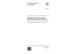 ISO 2346:2001, Road vehicles - M14 x 1,25 compact spark-plugs with flat seating and 19 mm hexagon and their cylinder head housing