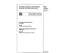 ISO 2382-6:1987, Information processing systems - Vocabulary - Part 06 : Preparation and handling of data