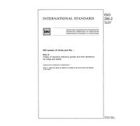 ISO 286-2:1988, ISO system of limits and fits - Part 2 : Tables of standard tolerance grades and limit deviations for holes and shafts