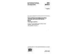ISO 3070-2:1997, Test conditions for boring and milling machines with horizontal spindle - Testing of the accuracy - Part 2: Table-type machines