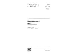 ISO 31-13:1992, Quantities and units -- Part 13: Solid state physics