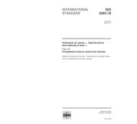 ISO 3262-18:2000, Extenders for paints -- Specifications and methods of test -- Part 18: Precipitated sodium aluminium silicate