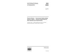 ISO 3808:2002, Road vehicles - Unscreened high-voltage ignition cables - General specifications, test methods and requirements