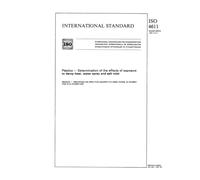 ISO 4611:1987, Plastics - Determination of the effects of exposure to damp heat, water spray and salt mist
