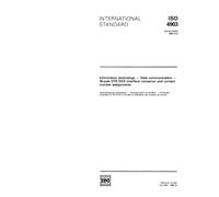 ISO 4903:1989, Information technology - Data communication - 15-pole DTE/DCE interface connector and contact number assignments